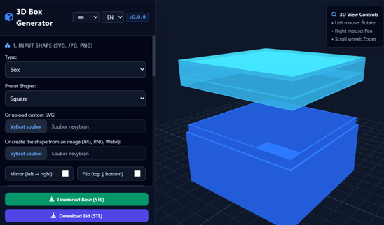 3D Box Generator